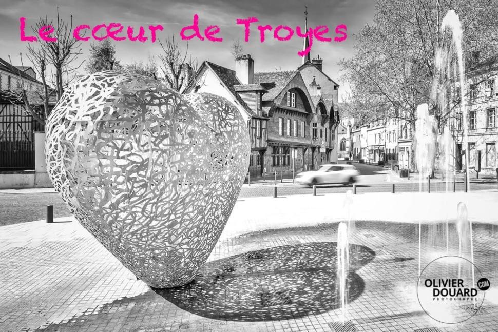 Appartement Hypercentre Troyes Esterno foto